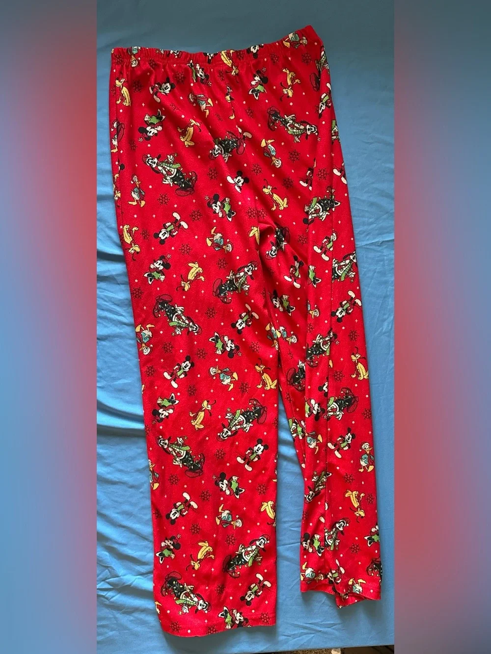 Disney Red Mickey & Friends Fleece Pajama Set - Picture 6 of 9